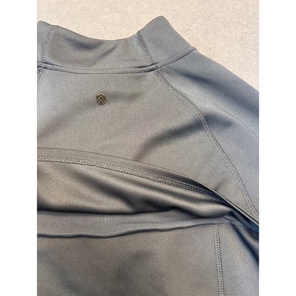 TRAJ3CTORY Athletic Zip-Up, Thumb Holes (Women’s, Grey, Small) - Picture 10 of 10